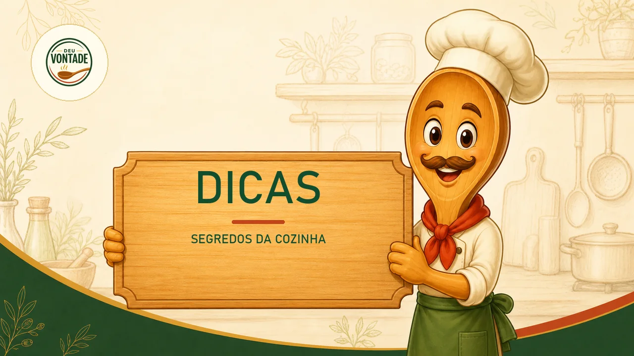 Chef Devô apresentando a dica: Como reaproveitar arroz cozido com segurança