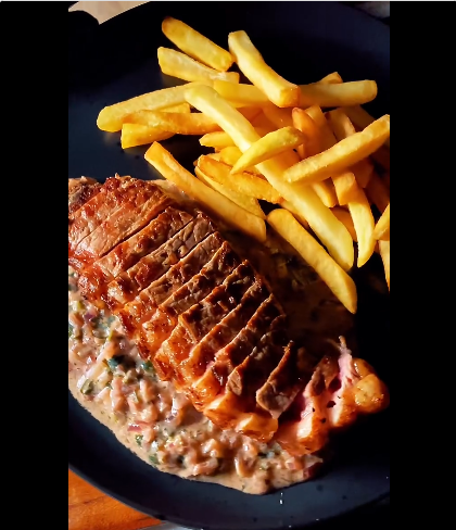 Bife ao Molho Dijon