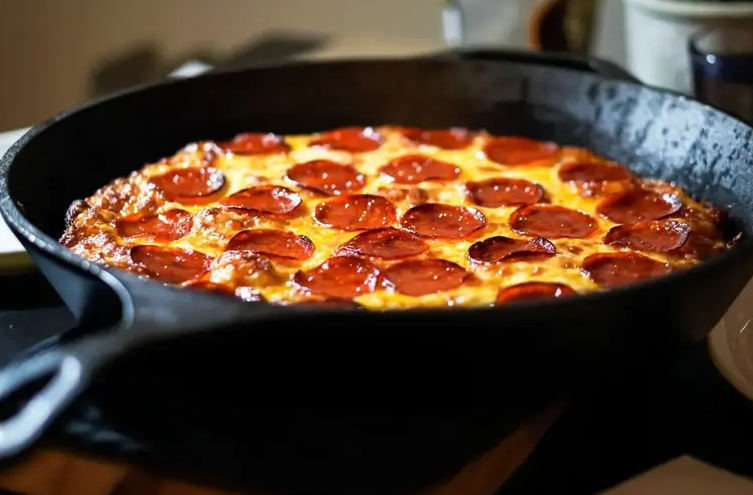 Pizza de frigideira