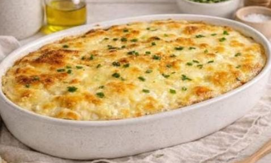 Suflê de Batata com Queijo