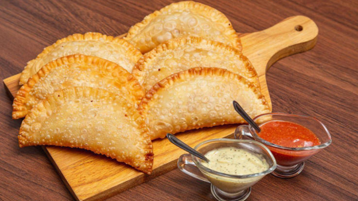 Pastel na air fryer sem estourar