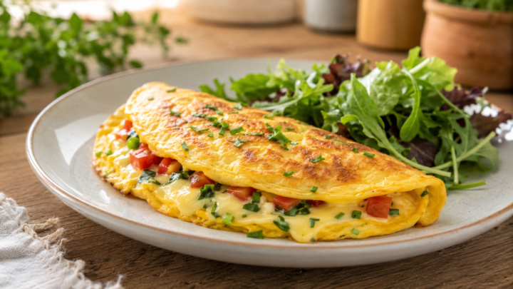 O omelete perfeito