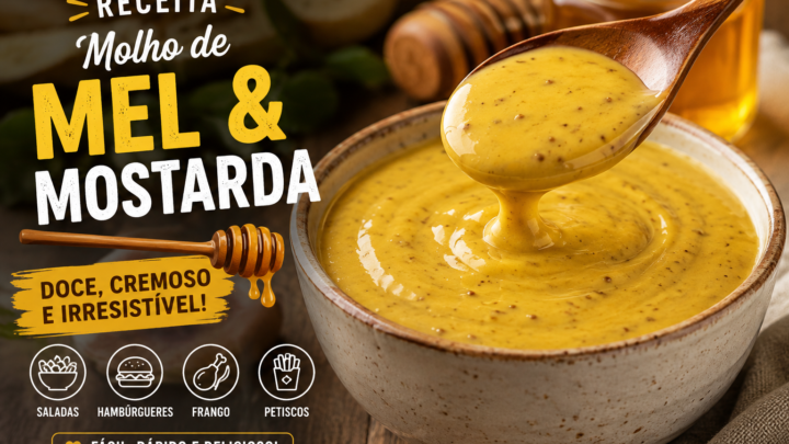 Molho de Mel e Mostarda (cremoso)